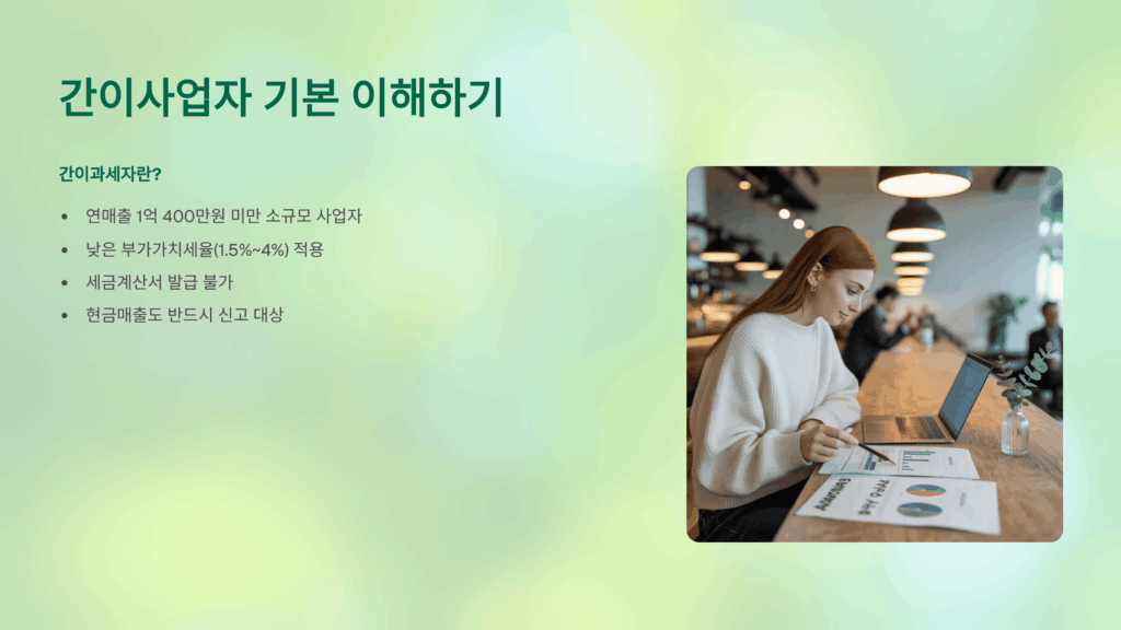 간이사업자 기본 이해하기