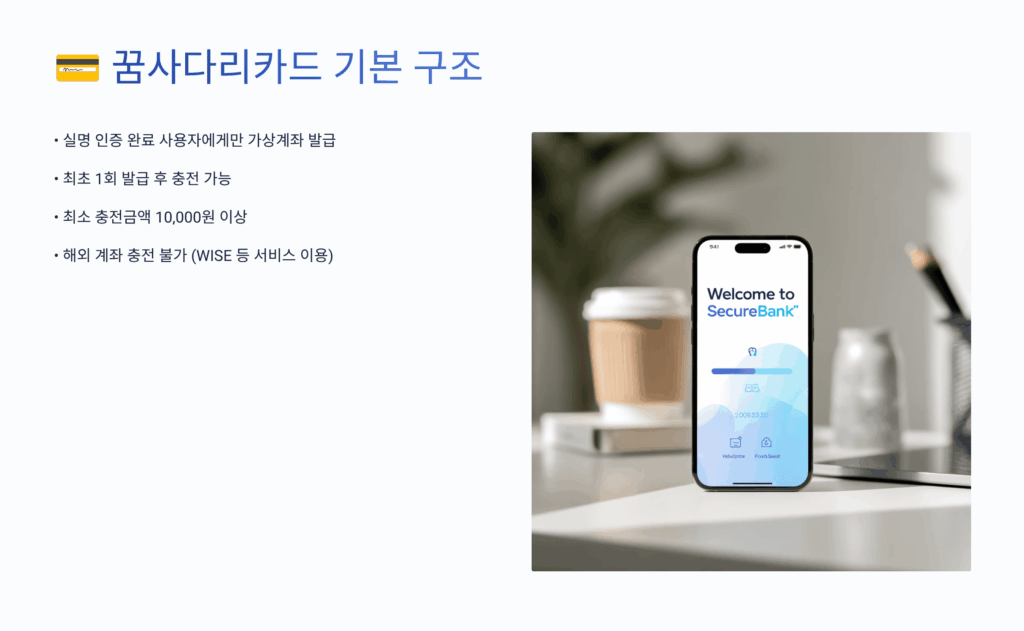 꿈사다리카드 기본 구조