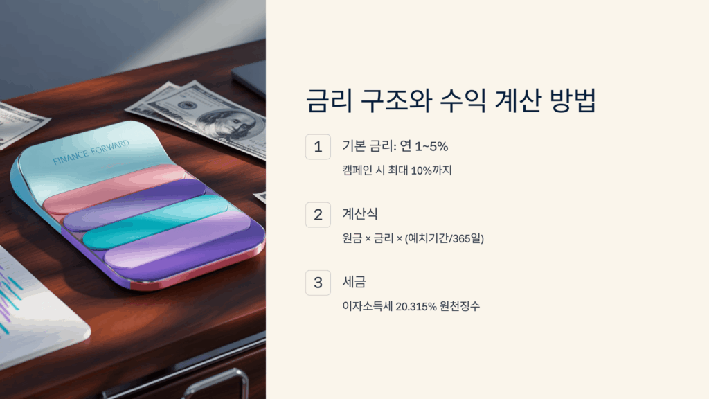 금리 구조와 수익 계산 방법