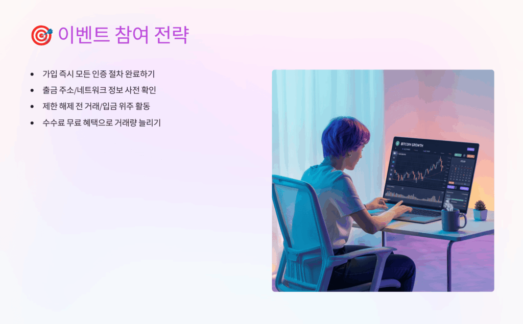 이벤트 참여 전략