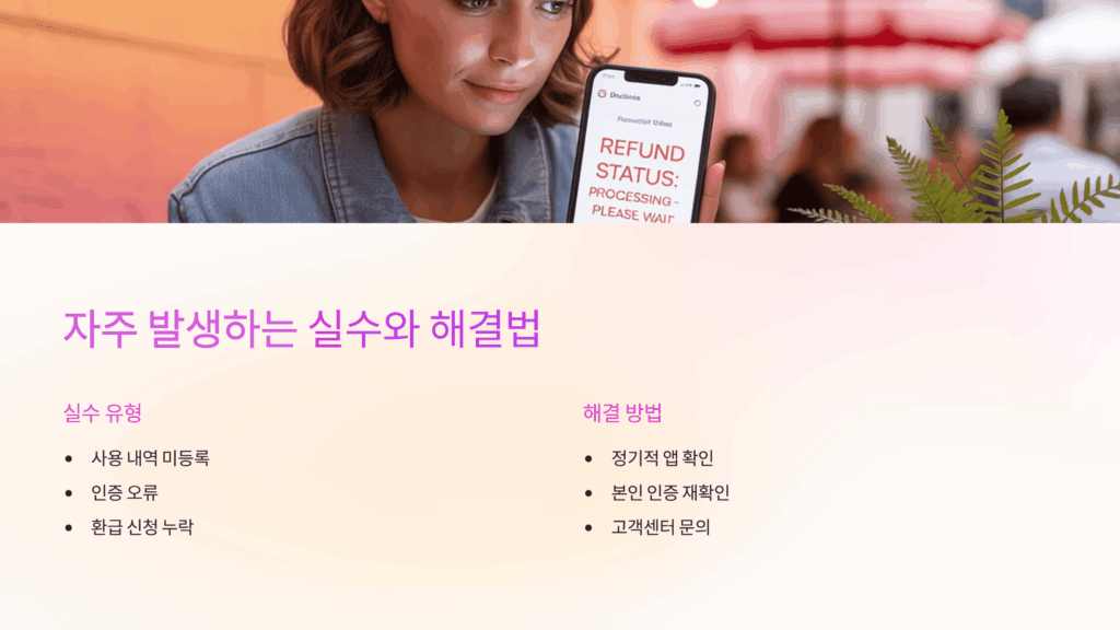 자주 발생하는 실수와 해결법