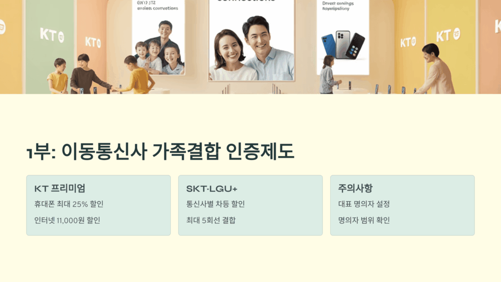 이동통신사 가족결합 인증제도
