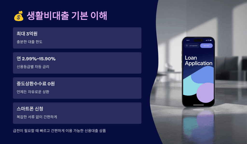 카카오뱅크 생활비대출 기본 이해