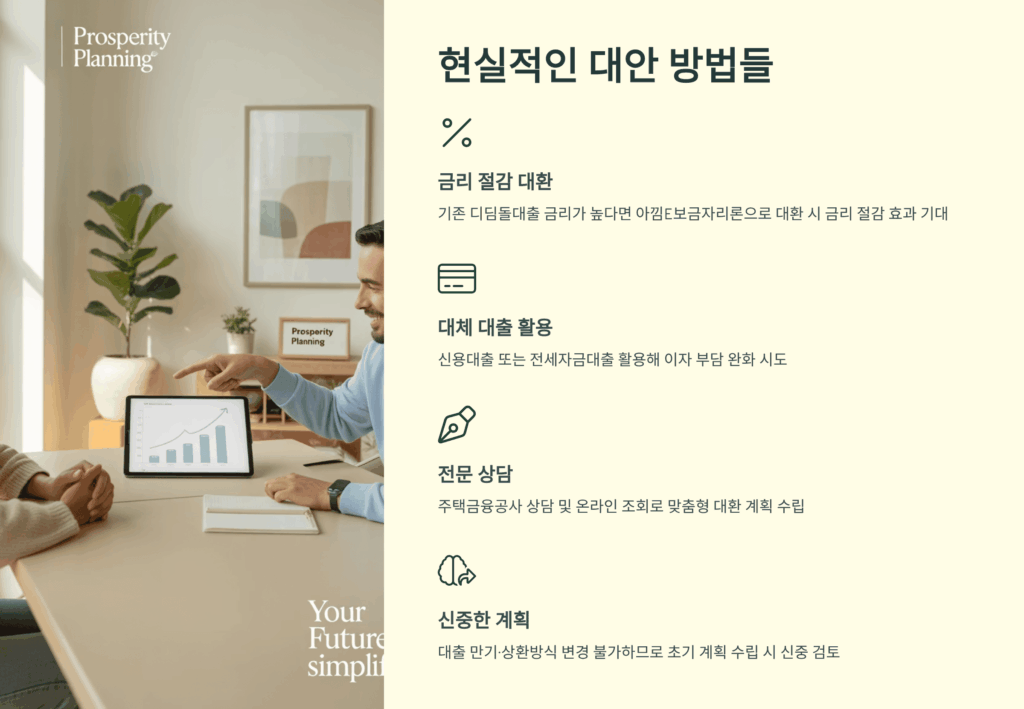 현실적인 대안 방법들