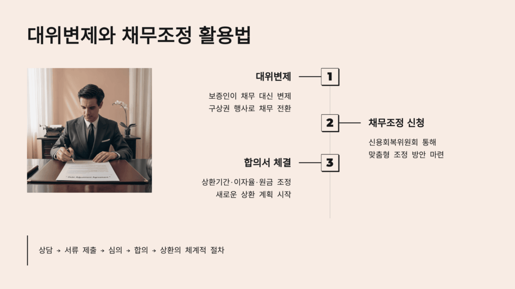 대위변제와 채무조정 활용법