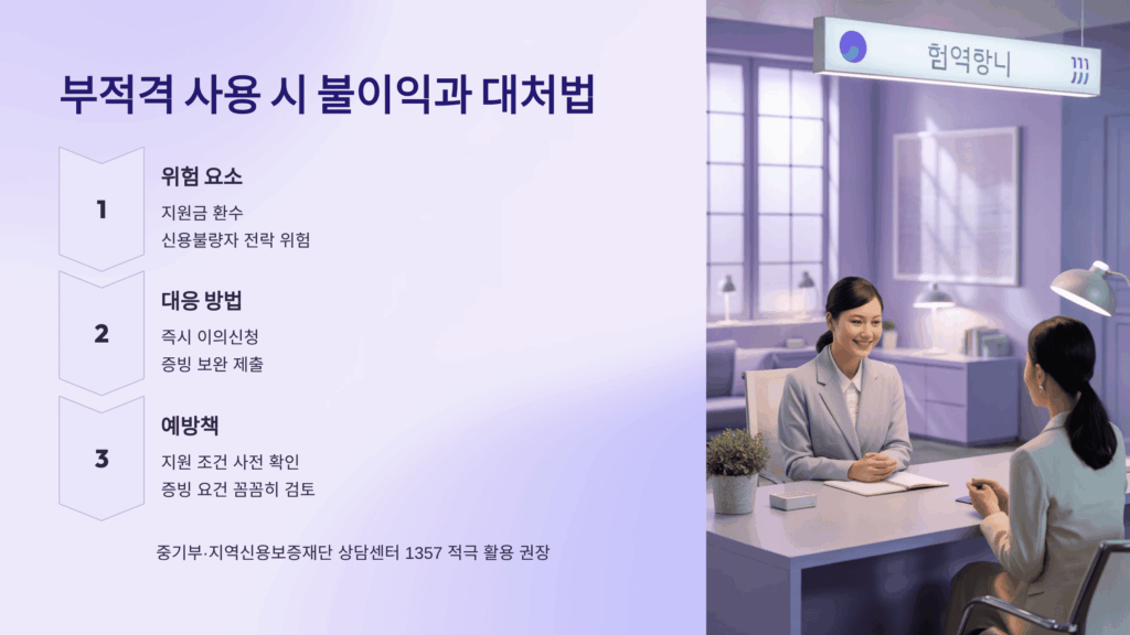 부적격 사용 시 불이익과 현명한 대처법