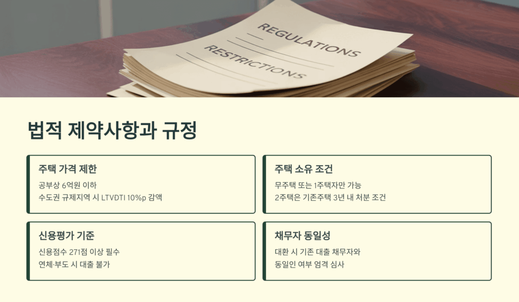 법적 제약사항과 규정