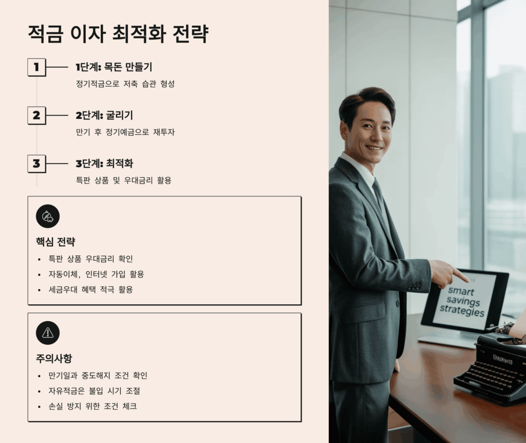 적금 이자 최적화 전략