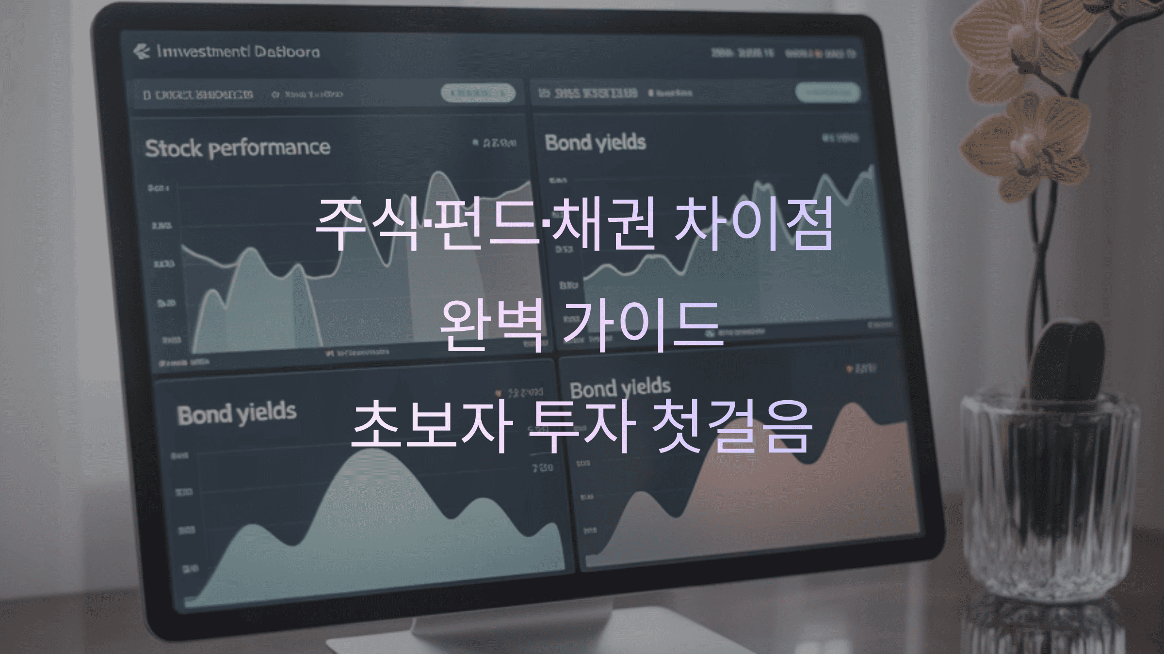 주식 펀드 채권 차이점은? 초보자 투자 완벽 가이드